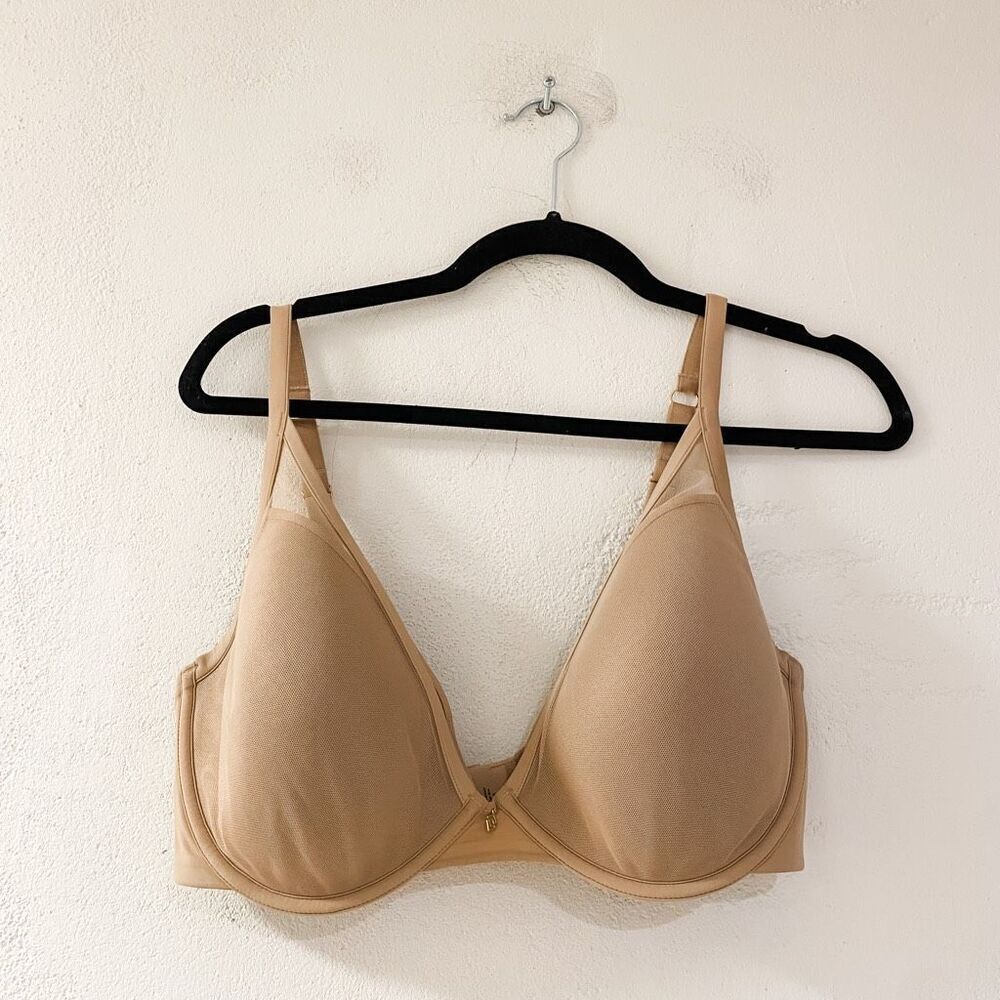 Thirdlove 24/7 Classic Contour Plunge Bra in Tan 36F